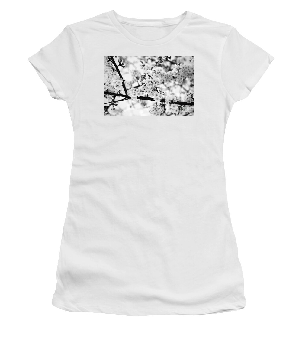 Blossoms Women's T-Shirt featuring the photograph A Little While by Lara Morrison