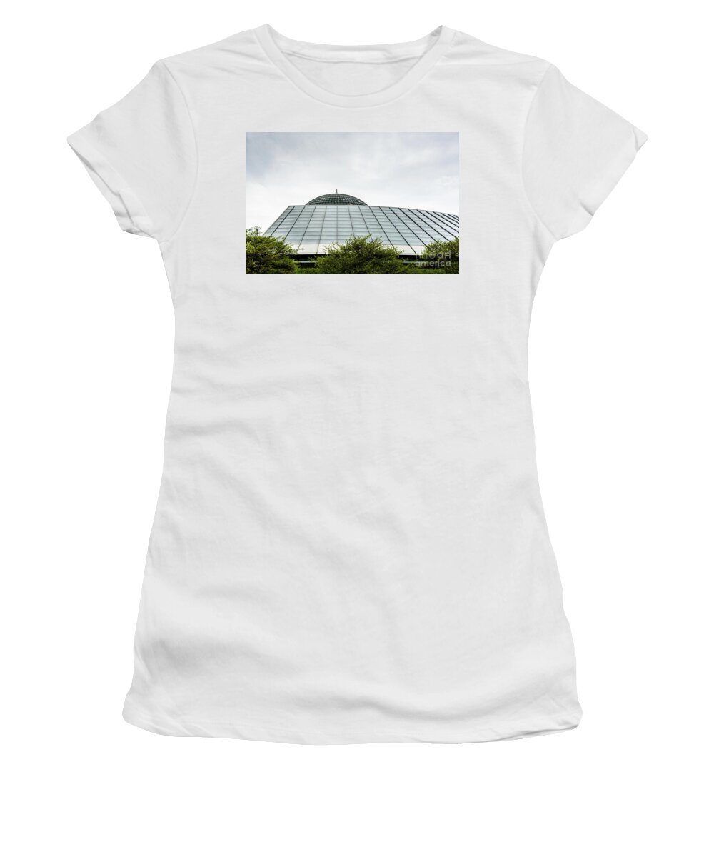 Adler Planetarium Women's T-Shirt featuring the photograph Adler Planetarium by Randy J Heath