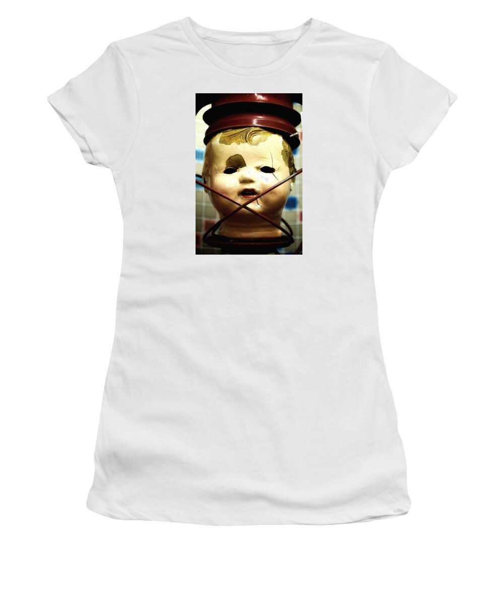 Newel Hunter Women's T-Shirt featuring the photograph Afterlife 2 by Newel Hunter