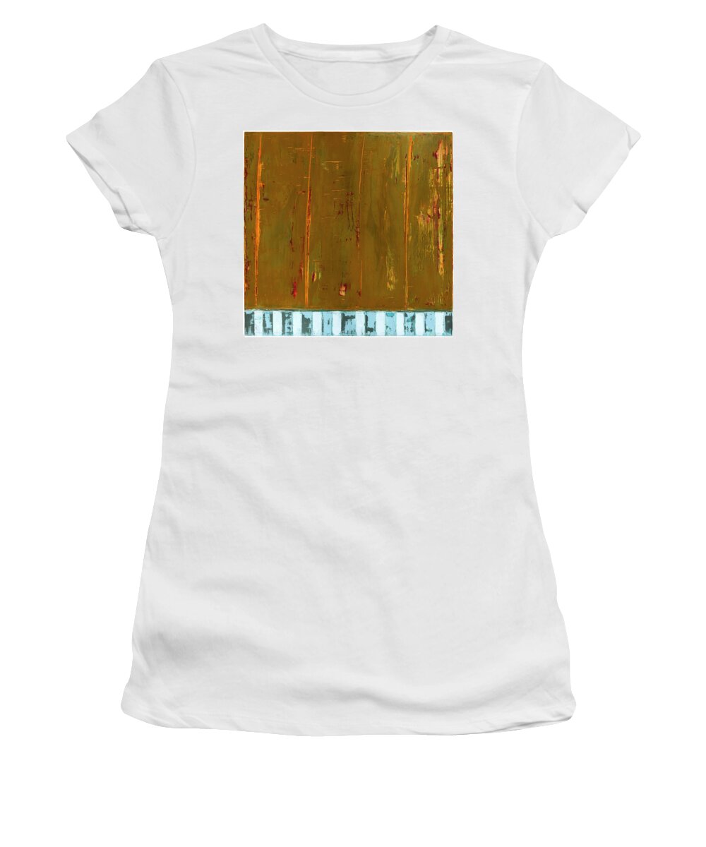 Abstract Prints Women's T-Shirt featuring the painting Art Print Big Top by Harry Gruenert