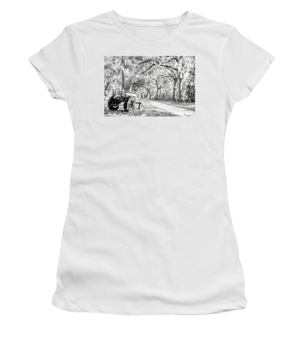 At The Ranch Women's T-Shirt featuring the photograph At the Ranch by Kathy Paynter