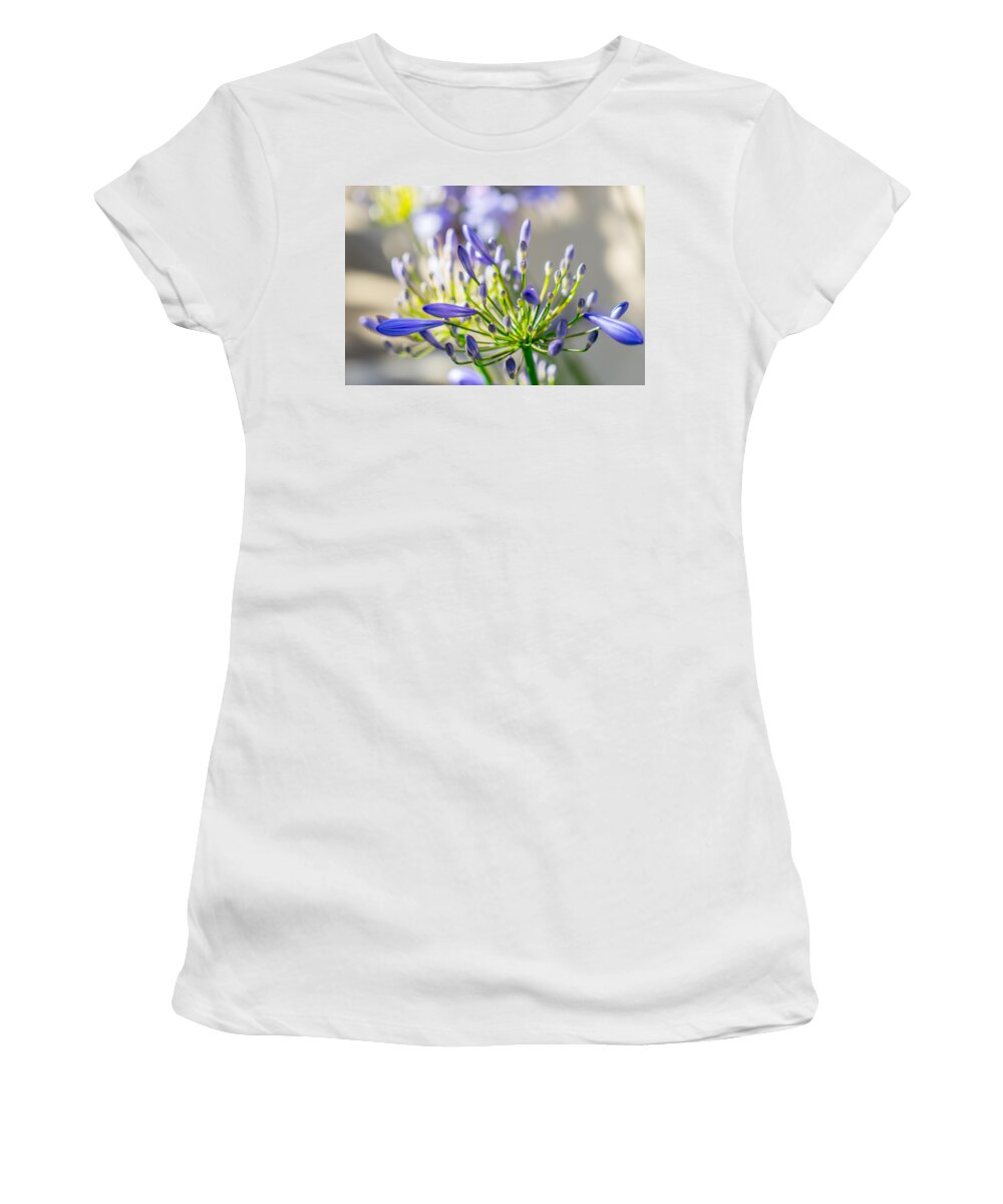 Flowers Women's T-Shirt featuring the photograph Bazinga by Derek Dean