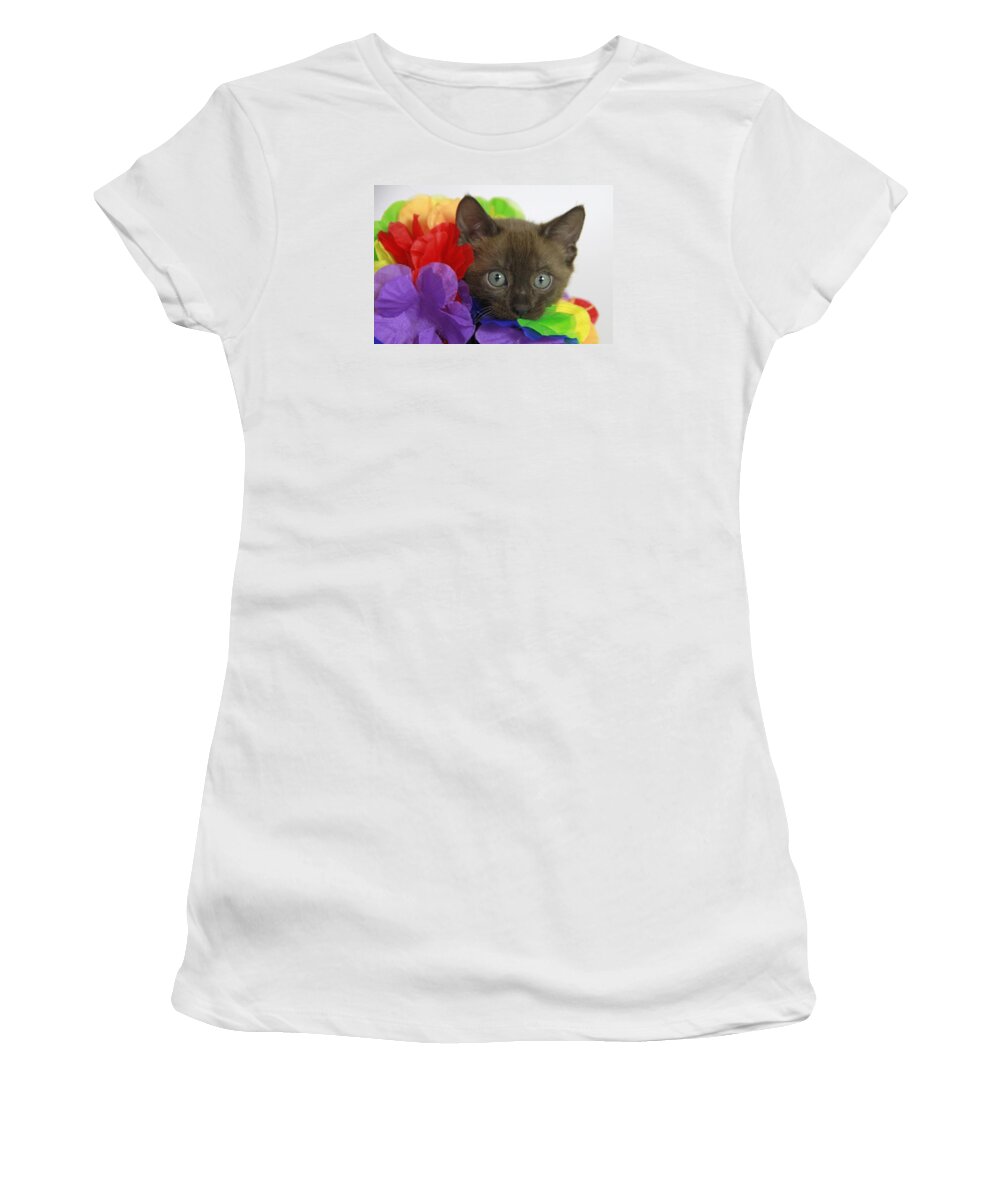 Bengal Women's T-Shirt featuring the photograph Bengal Colors by Shoal Hollingsworth
