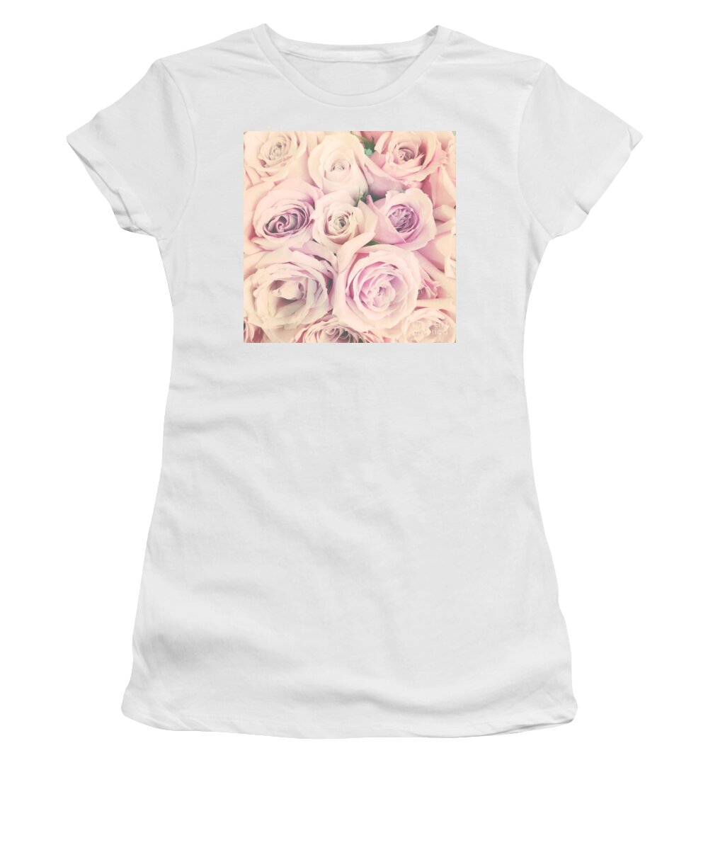 Pink Women's T-Shirt featuring the photograph Blush by Onedayoneimage Photography
