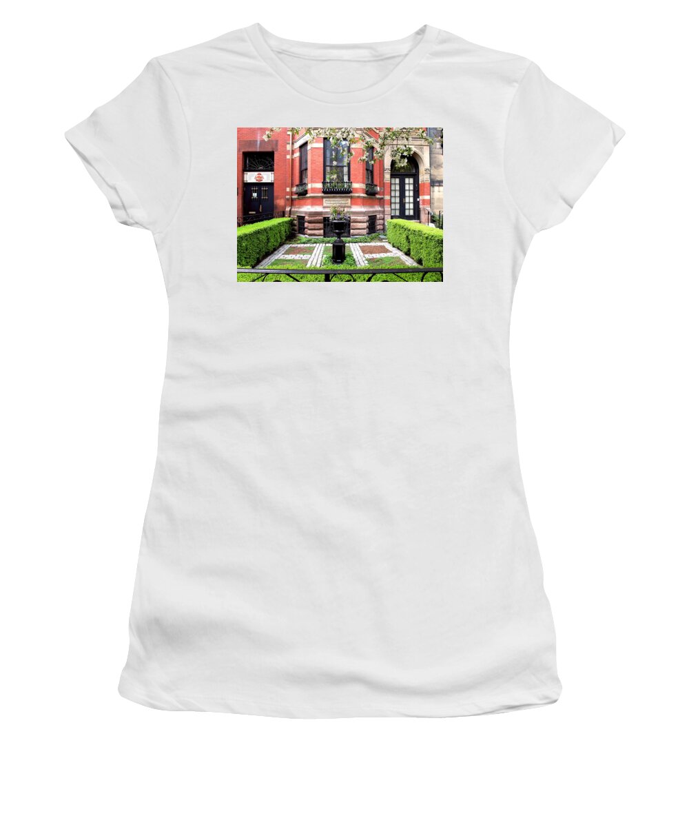 Boston Women's T-Shirt featuring the photograph Boston's Back Bay by Christopher Brown