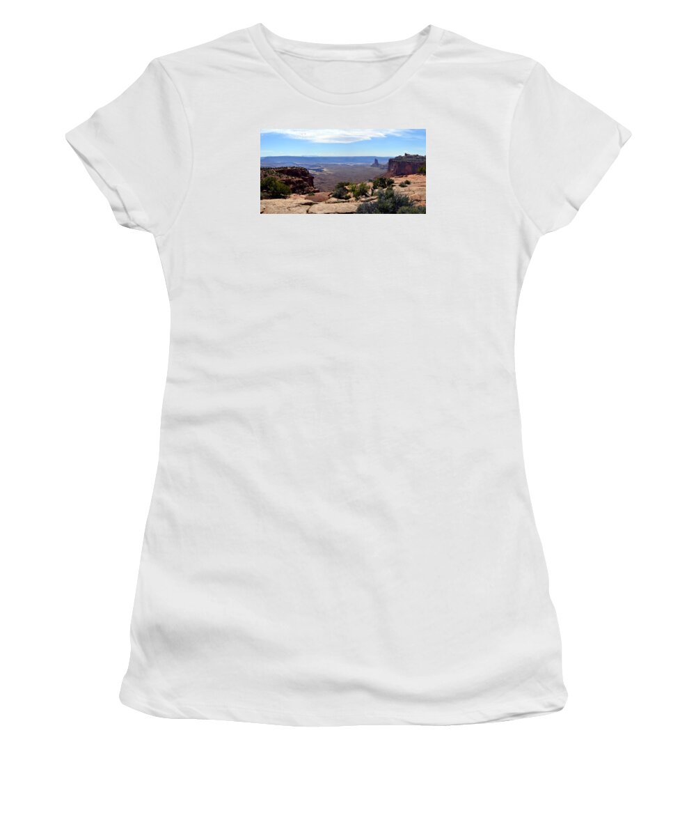 Usa Women's T-Shirt featuring the photograph Canyonlands by Jules Traum