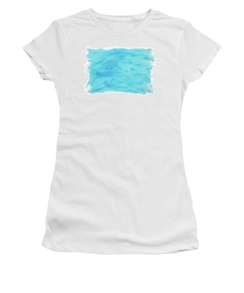 Contemporary Women's T-Shirt featuring the painting Carpe Diem by Bjorn Sjogren