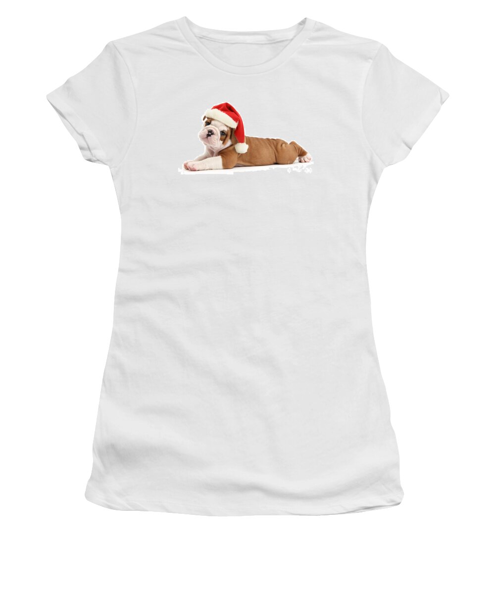 Father Christmas Women's T-Shirt featuring the photograph Christmas Cracker by Warren Photographic