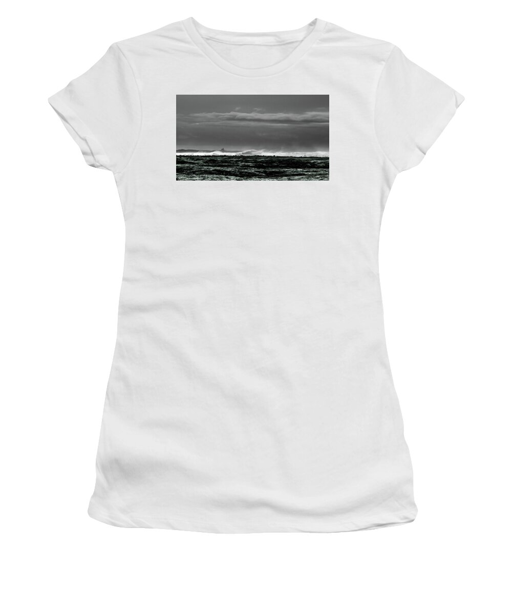 Coast Women's T-Shirt featuring the photograph Church By The Sea by Geoff Smith