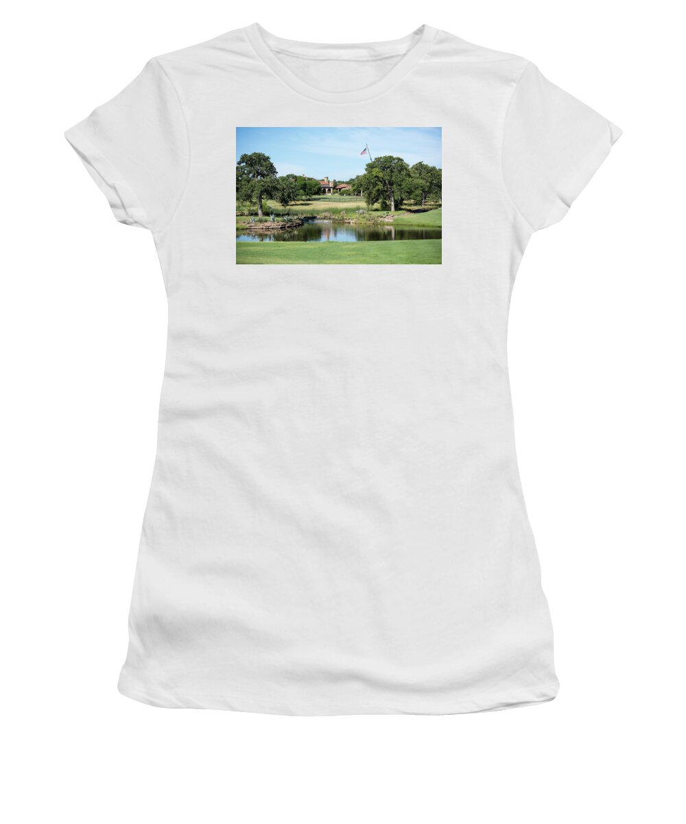 Cimarron Hills Women's T-Shirt featuring the photograph Cimarron homes by John Johnson
