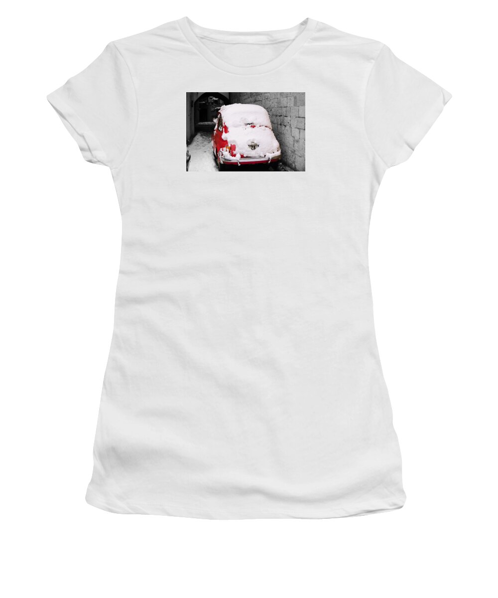  Women's T-Shirt featuring the photograph Cinquecento by Antonella Pasquale