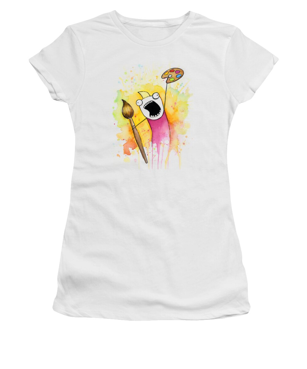 Color All The Water Women S T Shirt For Sale By Olga Shvartsur