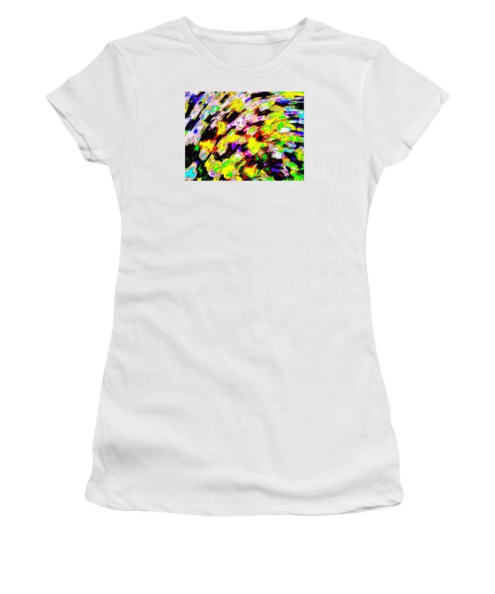 Swirl Women's T-Shirt featuring the photograph Colorslide by Andy Rhodes