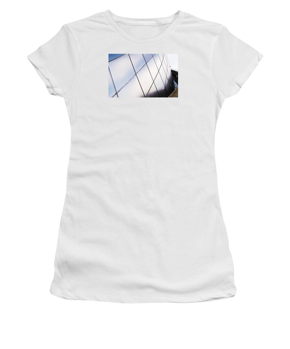Geometric Women's T-Shirt featuring the photograph Curve of the Cone by Martin Cline