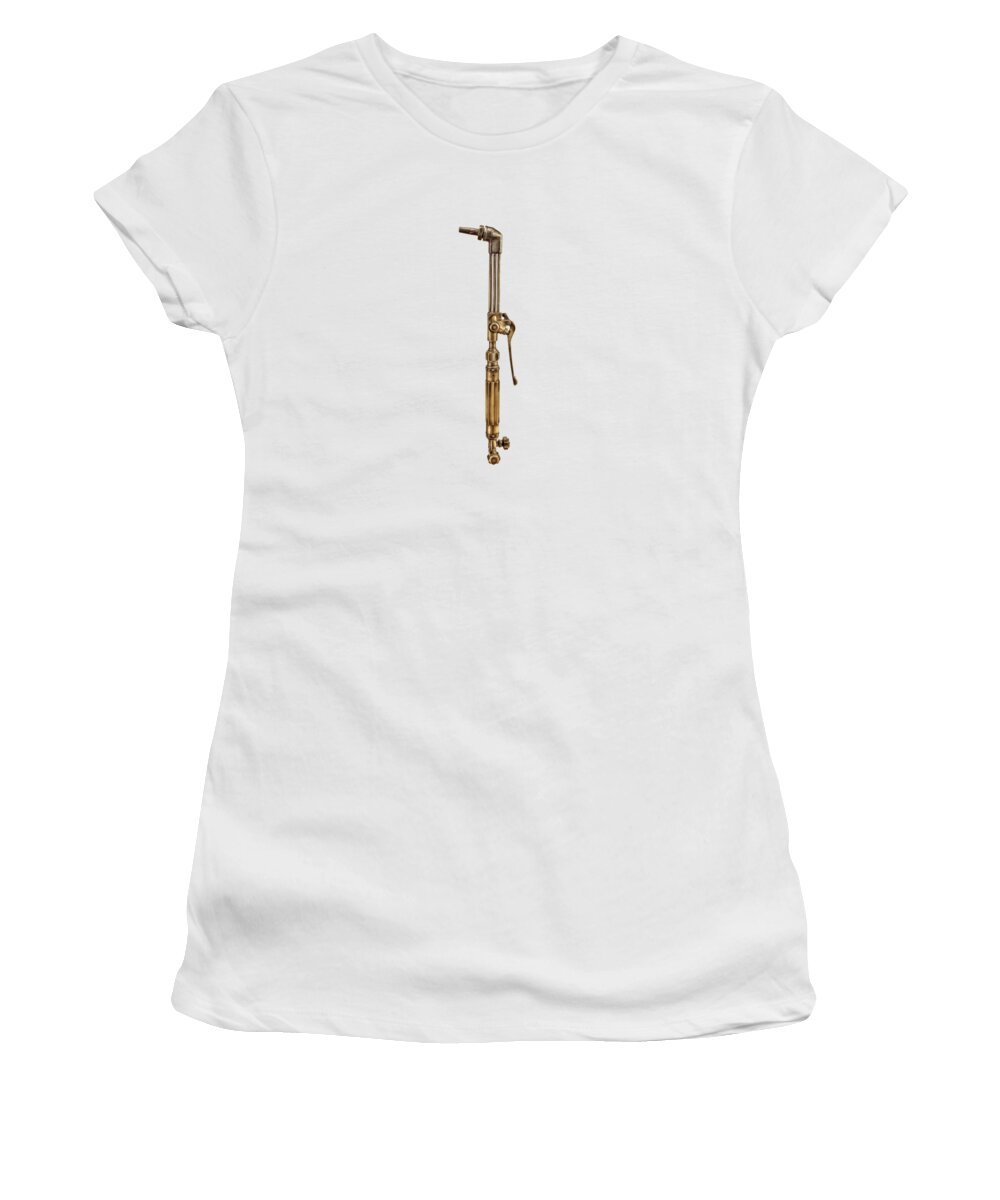 Bottle Women's T-Shirt featuring the photograph Cutting Torch by YoPedro