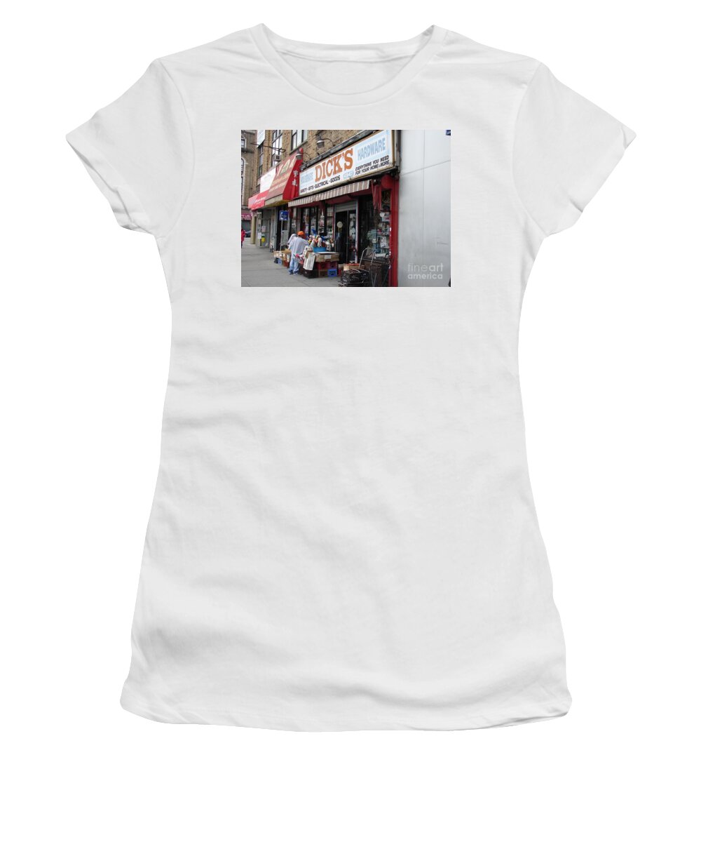 Dick's Hardware Women's T-Shirt featuring the photograph Dick's Hardware by Cole Thompson