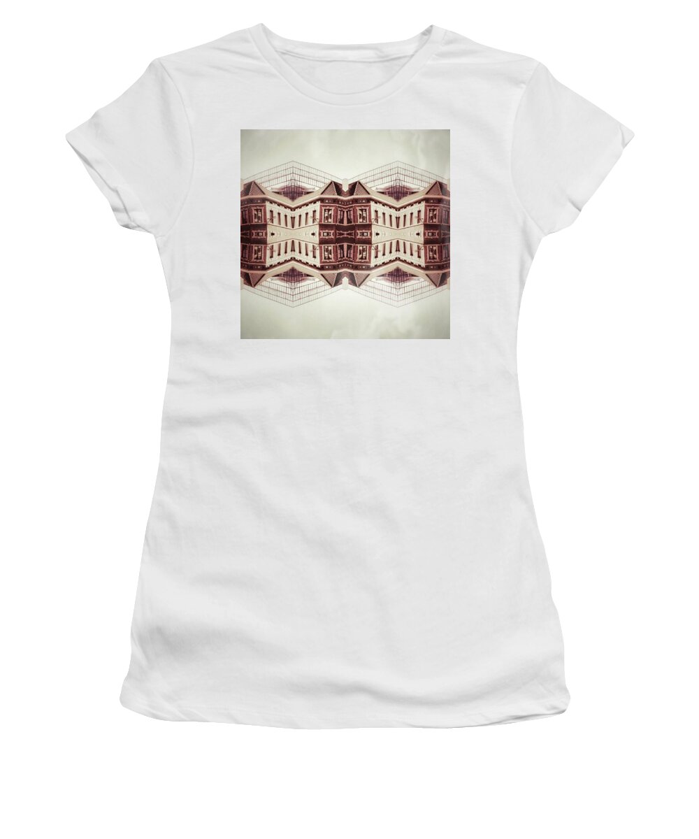 Inspire Women's T-Shirt featuring the photograph Double Side by Jorge Ferreira