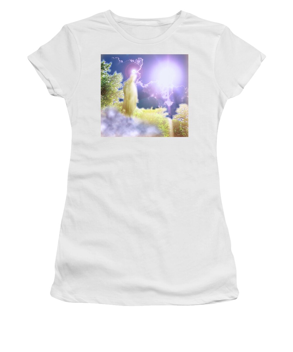 Jesus Women's T-Shirt featuring the photograph Easter Joy by Marie Hicks