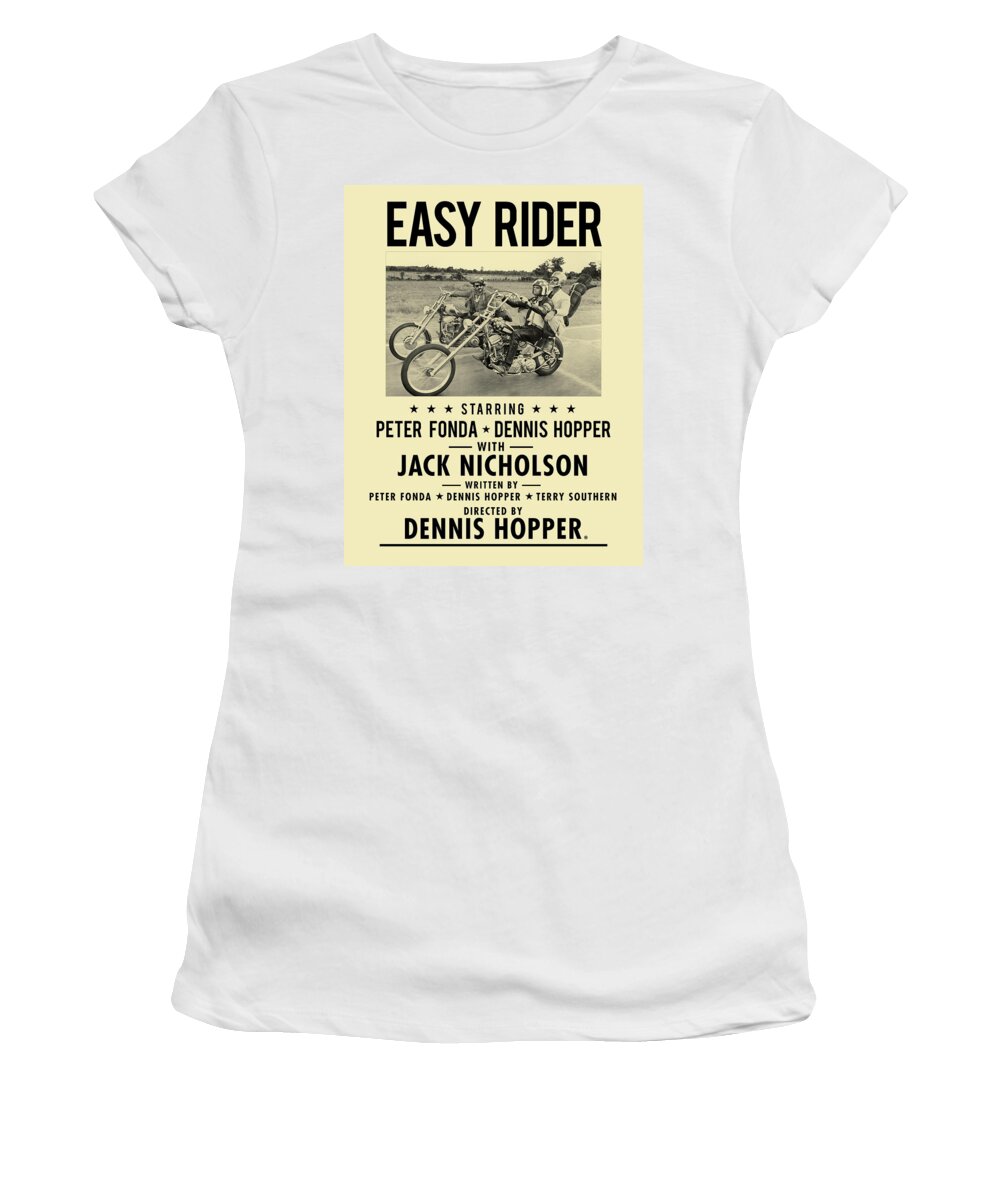 Vector Women's T-Shirt featuring the painting Easy Rider by Gary Grayson