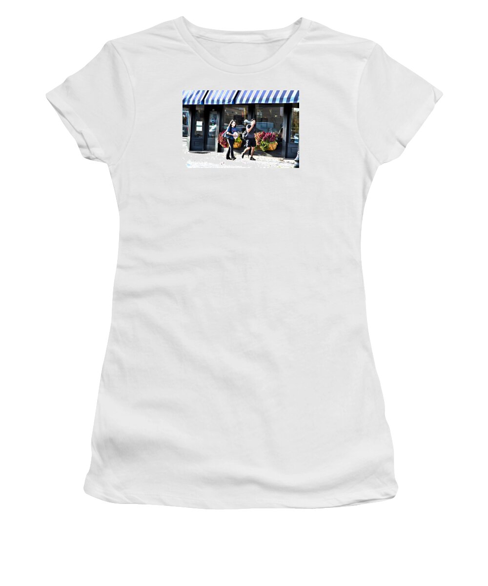 People Women's T-Shirt featuring the photograph Egg Transport by David Ralph Johnson