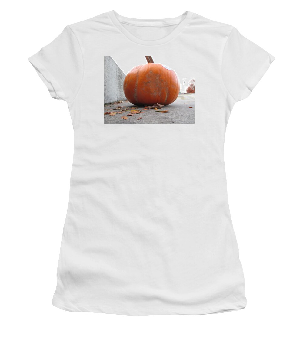 Fall Women's T-Shirt featuring the photograph Fall Time by Kristina Marie