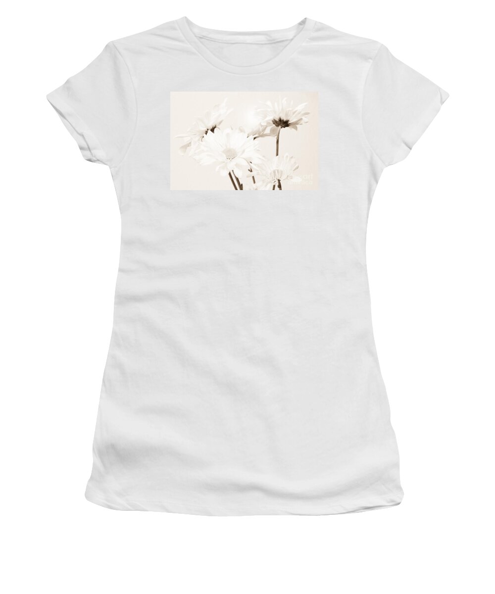 Flowers Women's T-Shirt featuring the photograph Floral Elegance II by Anita Oakley