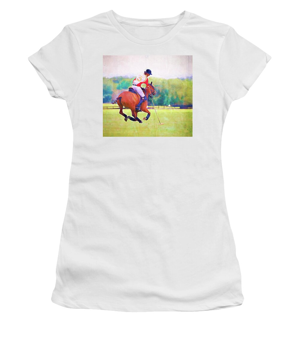 Alicegipsonphotographs Women's T-Shirt featuring the photograph Flying Shot by Alice Gipson