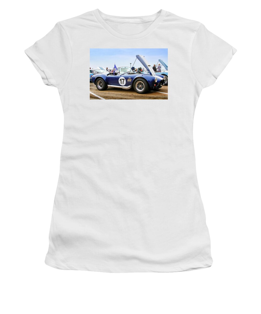 Ford Women's T-Shirt featuring the photograph Ford AC Cobra 17 by Gene Parks