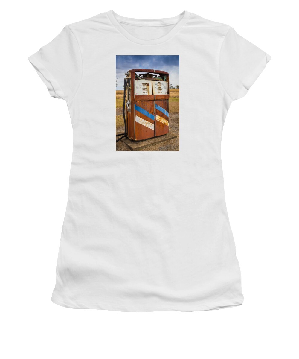Fuel Pump Women's T-Shirt featuring the photograph Fuel Pump by Keith Hawley