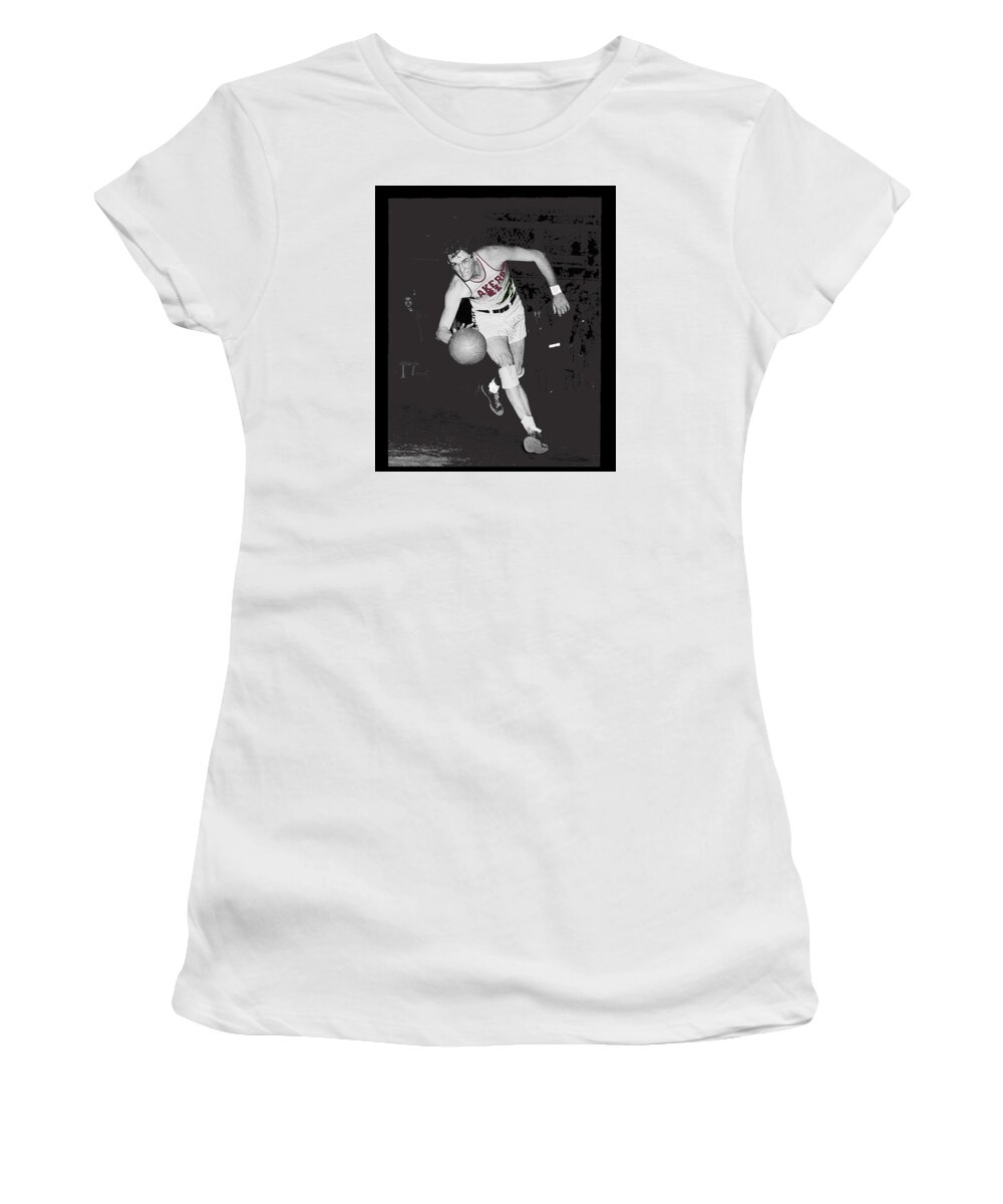 George Mikan Minneapolis Lakers 1948-2013 Women's T-Shirt by David Lee Guss  - Pixels