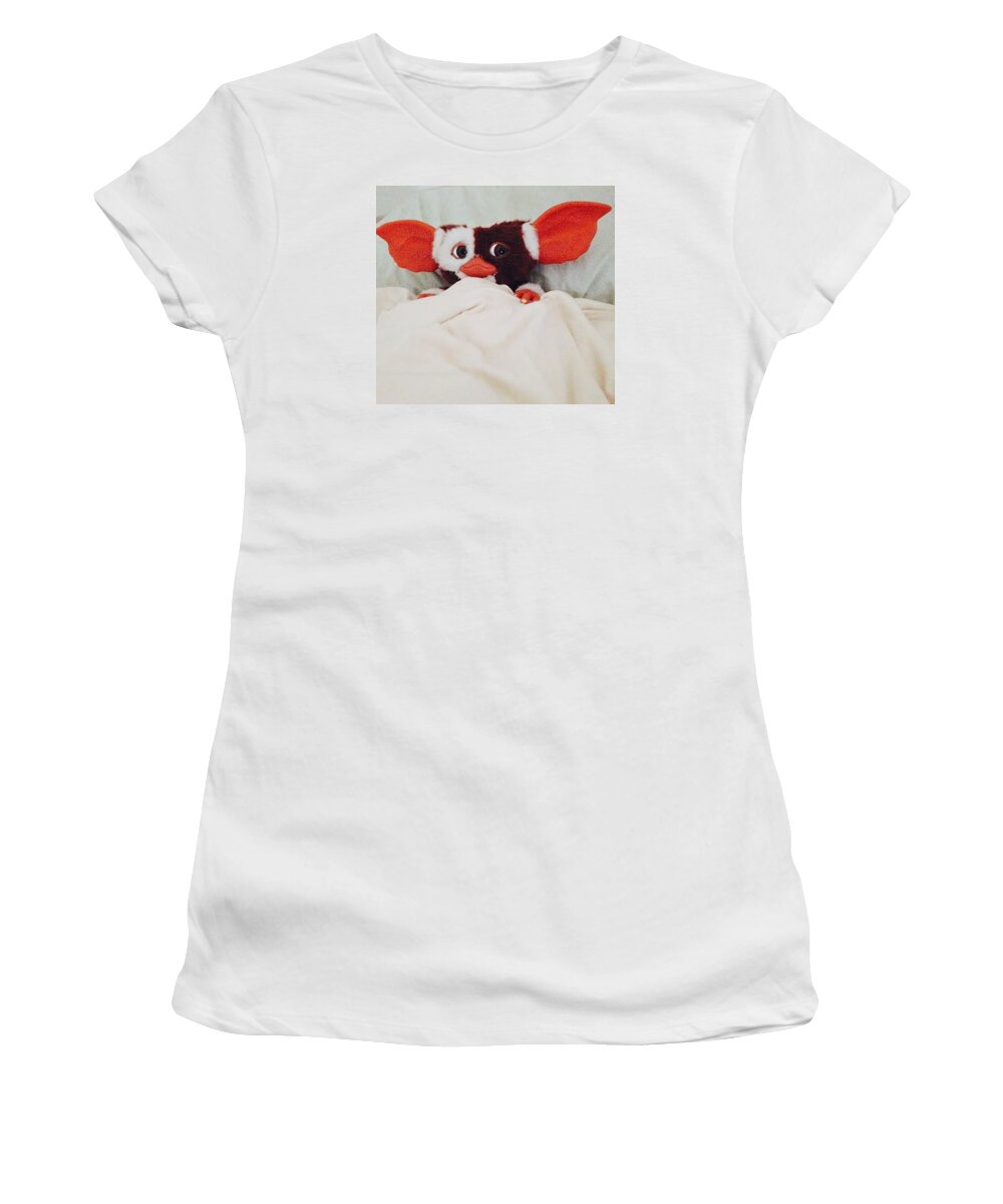 Gizmo Women's T-Shirt featuring the photograph Gizmo by Saxon Cote