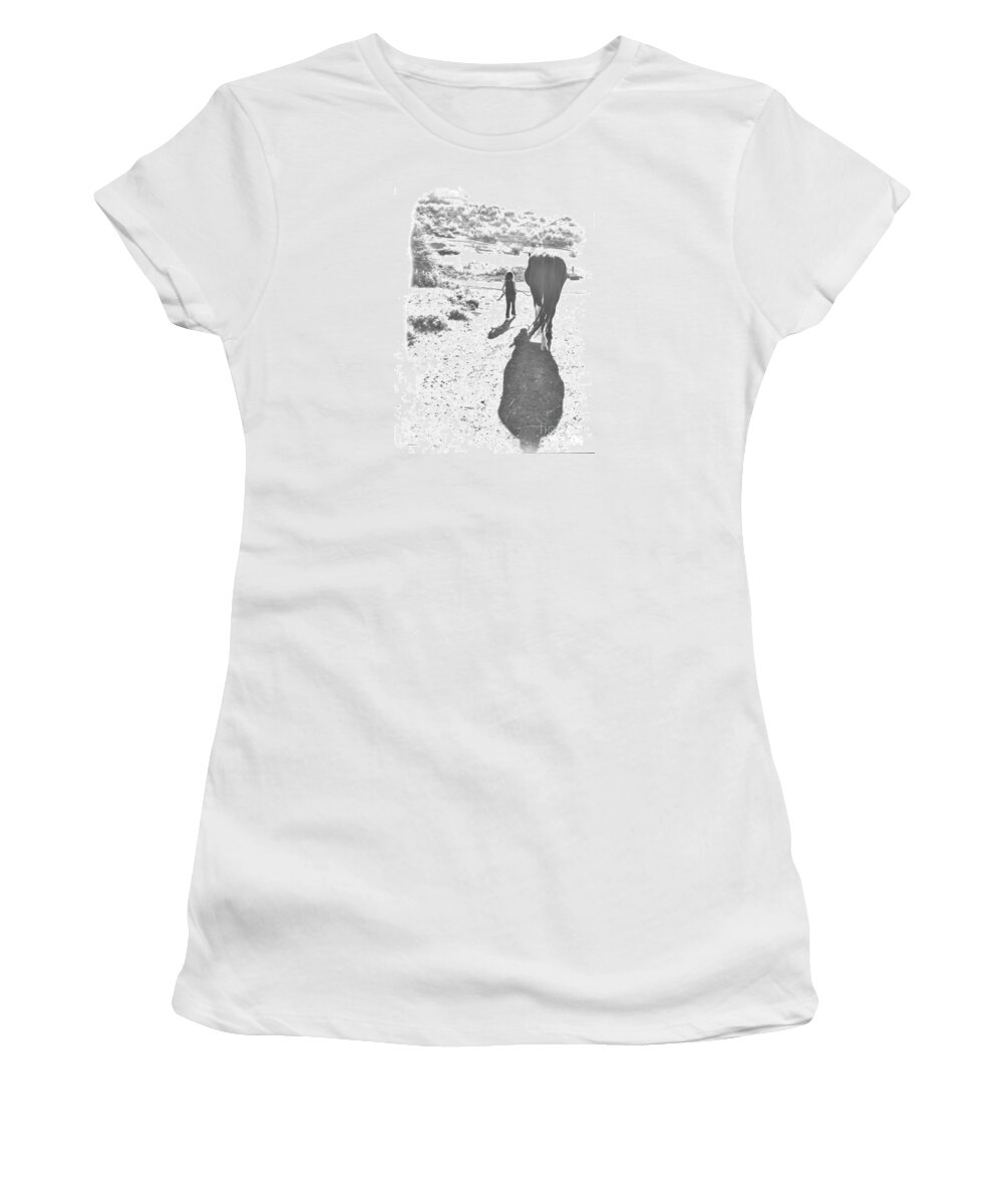 Child Women's T-Shirt featuring the photograph Going Home by Cindy Schneider