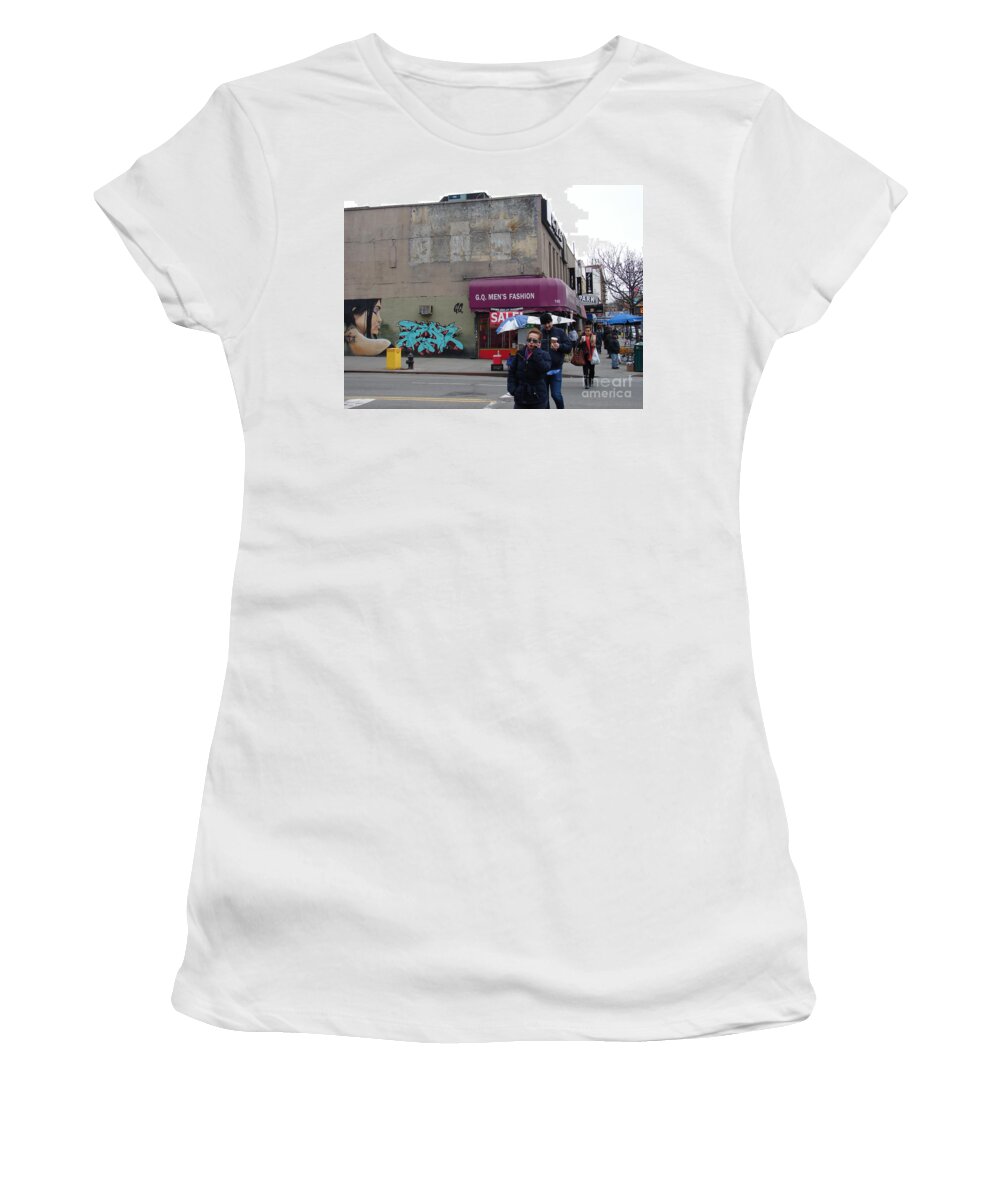 Inwood Women's T-Shirt featuring the photograph GQ Men's Fashions by Cole Thompson