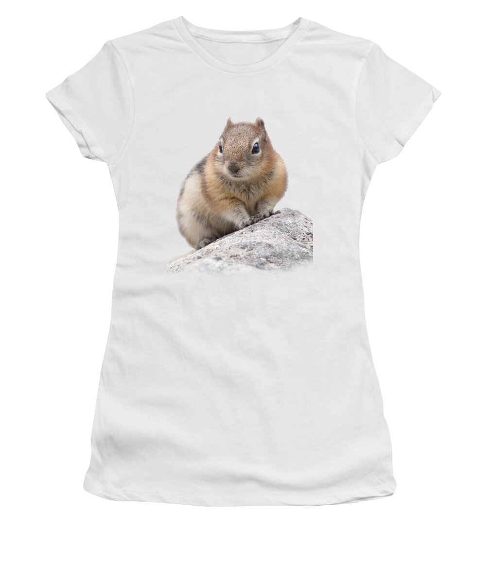 Ground Squirrel Women's T-Shirt featuring the photograph Ground Squirrel T-shirt by Tony Mills