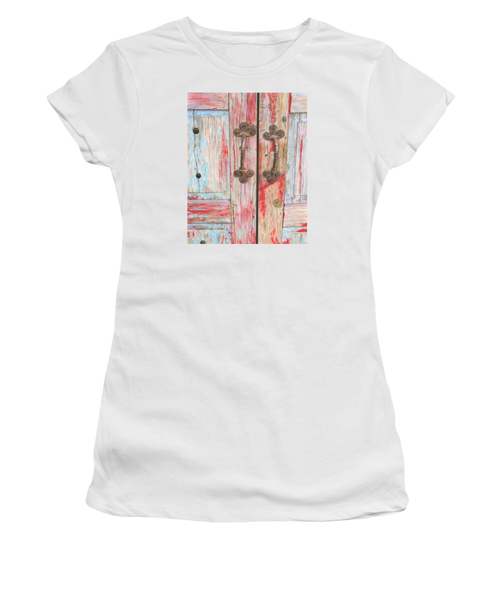 Colored Pencil Women's T-Shirt featuring the drawing Handmade in Mexico by Diana Hrabosky