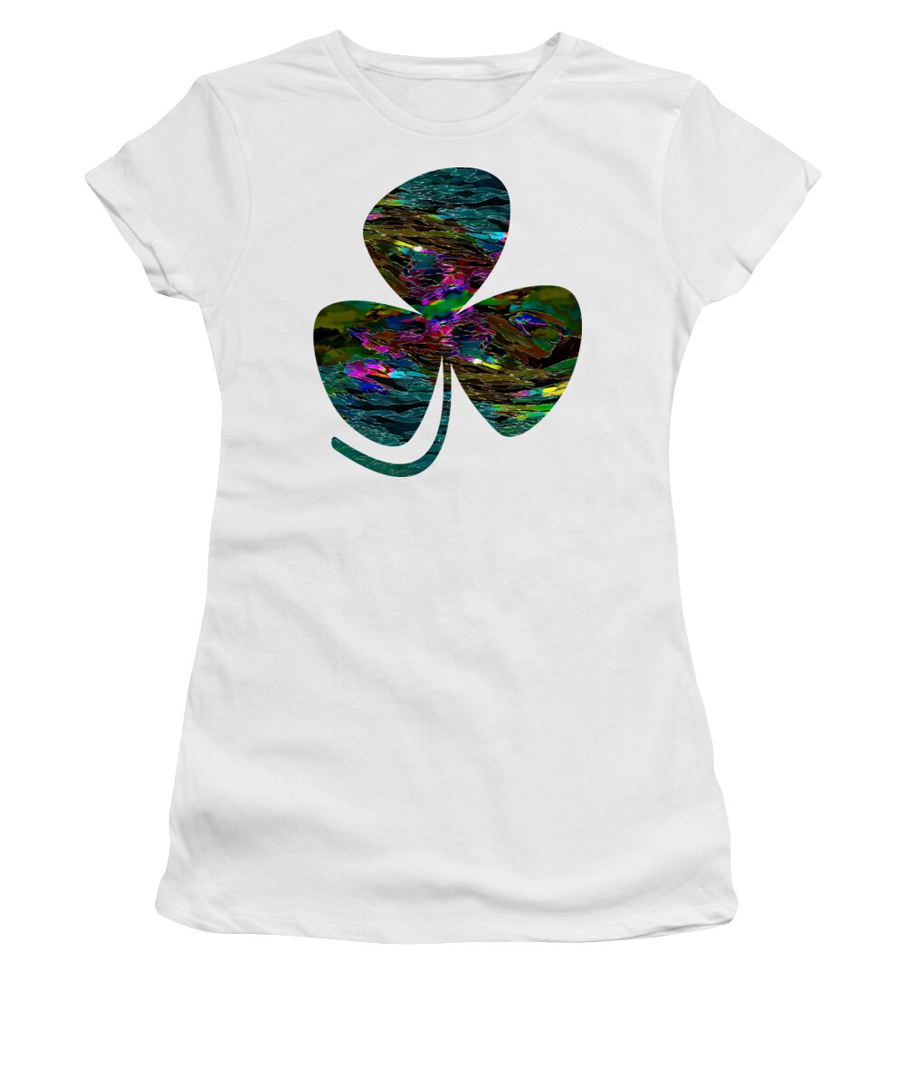  Trinity Women's T-Shirt featuring the digital art Happiness by OLena Art