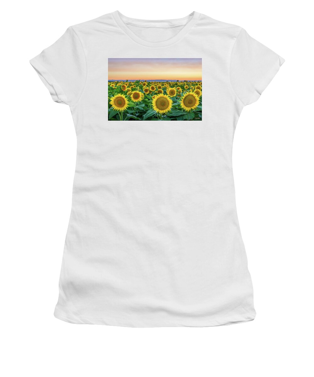 California Women's T-Shirt featuring the photograph Happy Faces by Greg Mitchell Photography