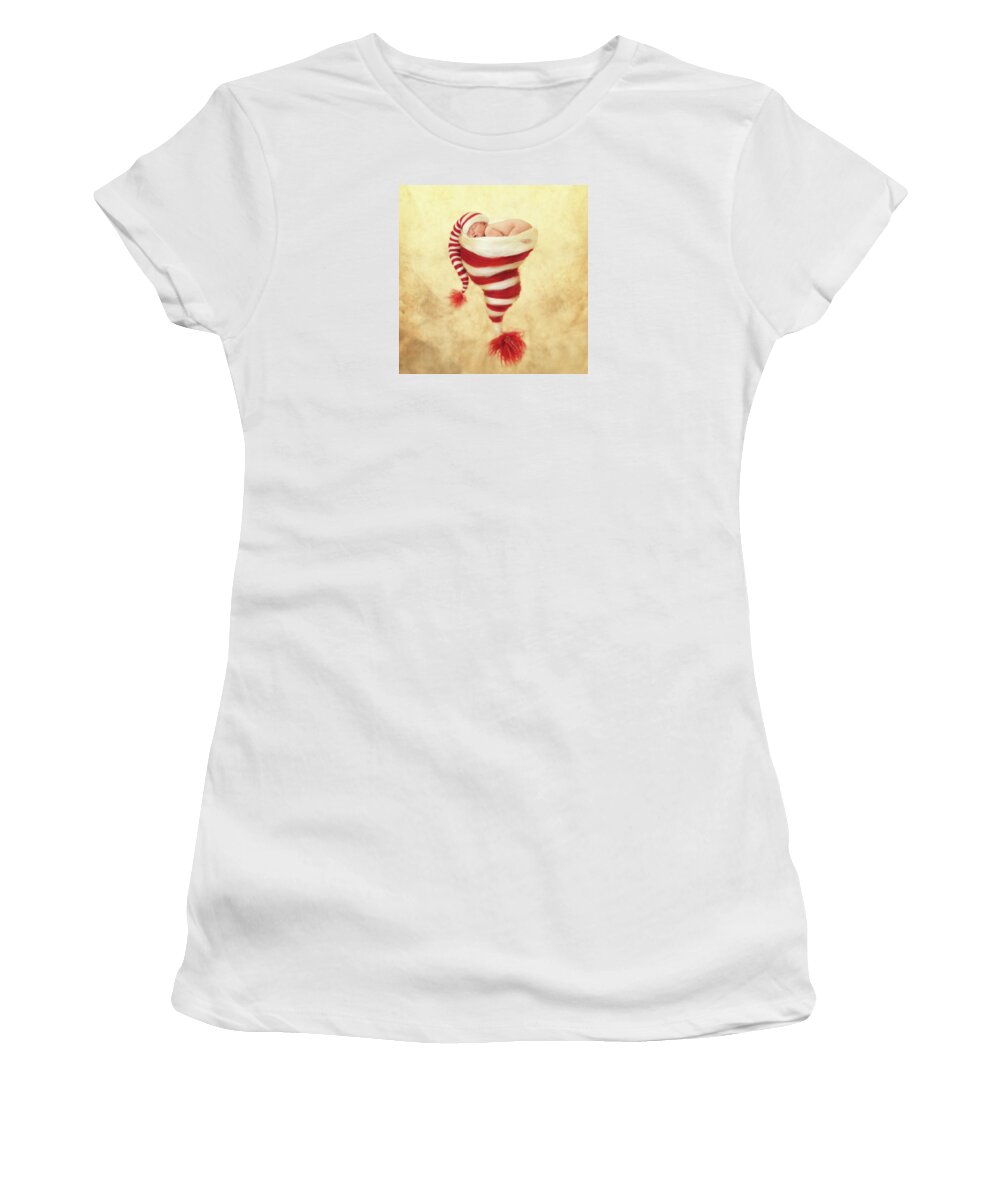 Holiday Women's T-Shirt featuring the photograph Happy Holidays by Anne Geddes