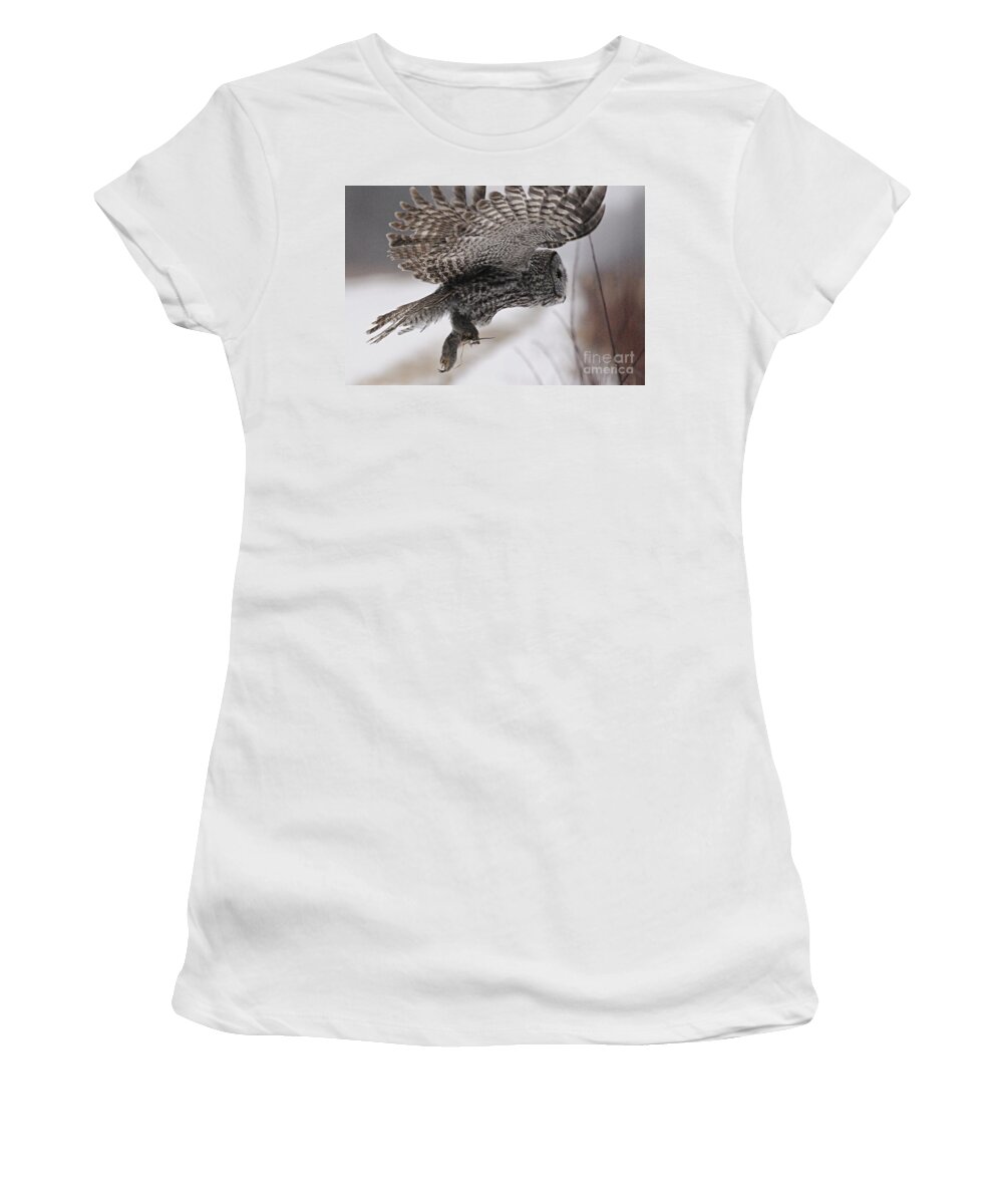 Photography Women's T-Shirt featuring the photograph Heading Home with the Booty by Larry Ricker