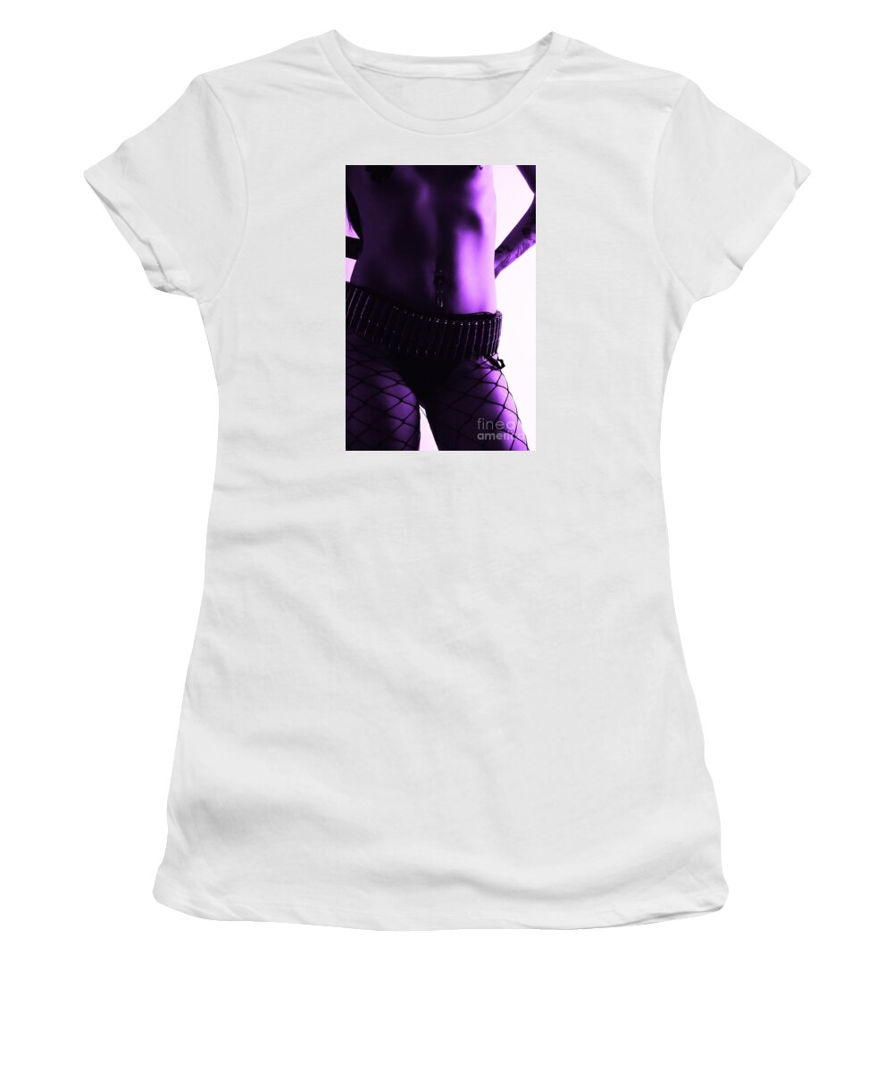 Panties Women's T-Shirt featuring the photograph High caliber by Robert WK Clark