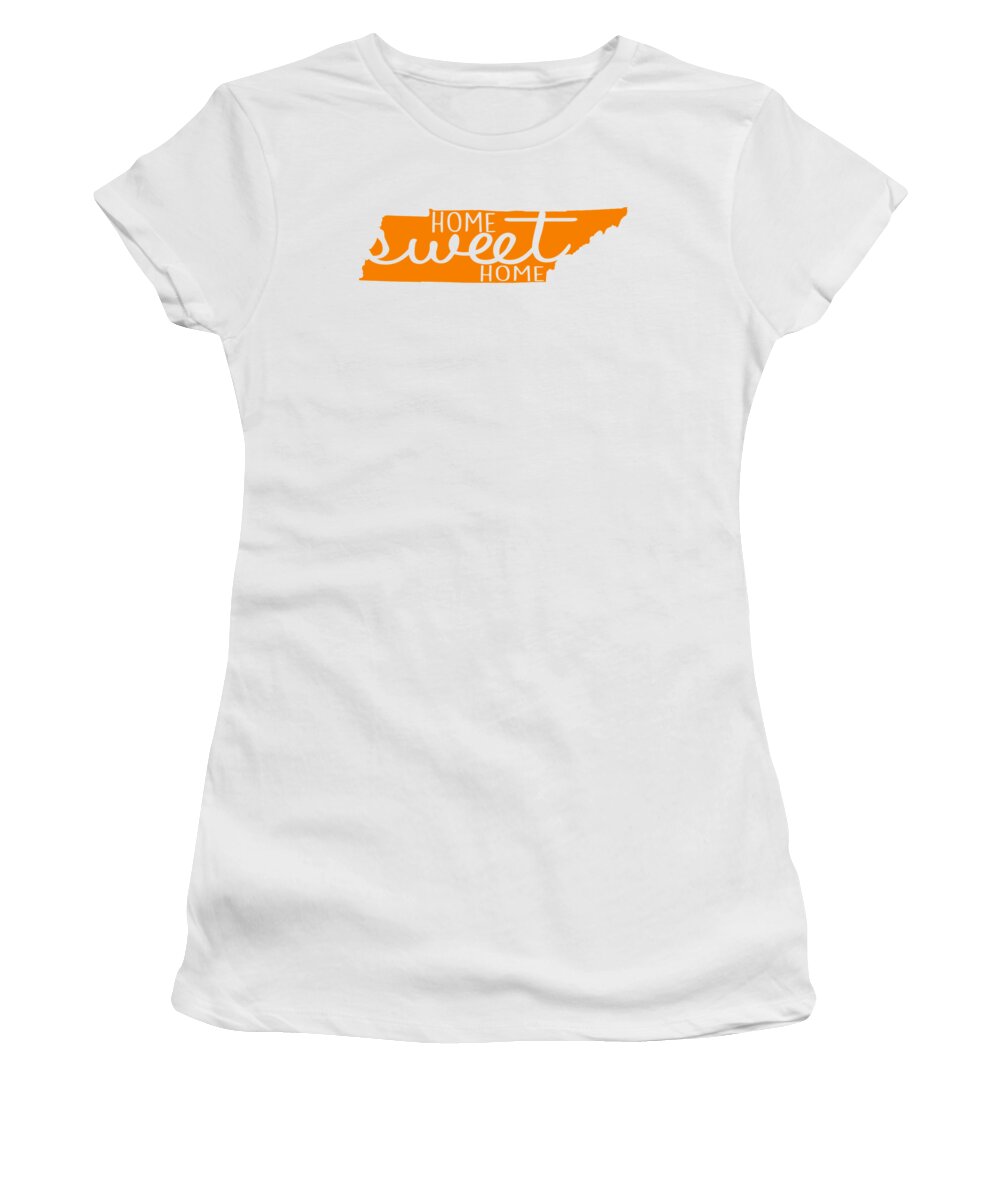 Tennessee Women's T-Shirt featuring the digital art Home Sweet Home Tennessee by Heather Applegate