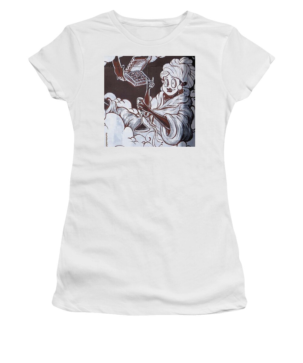 Art Women's T-Shirt featuring the photograph I Need A Night Like This With by Austin Tuxedo Cat