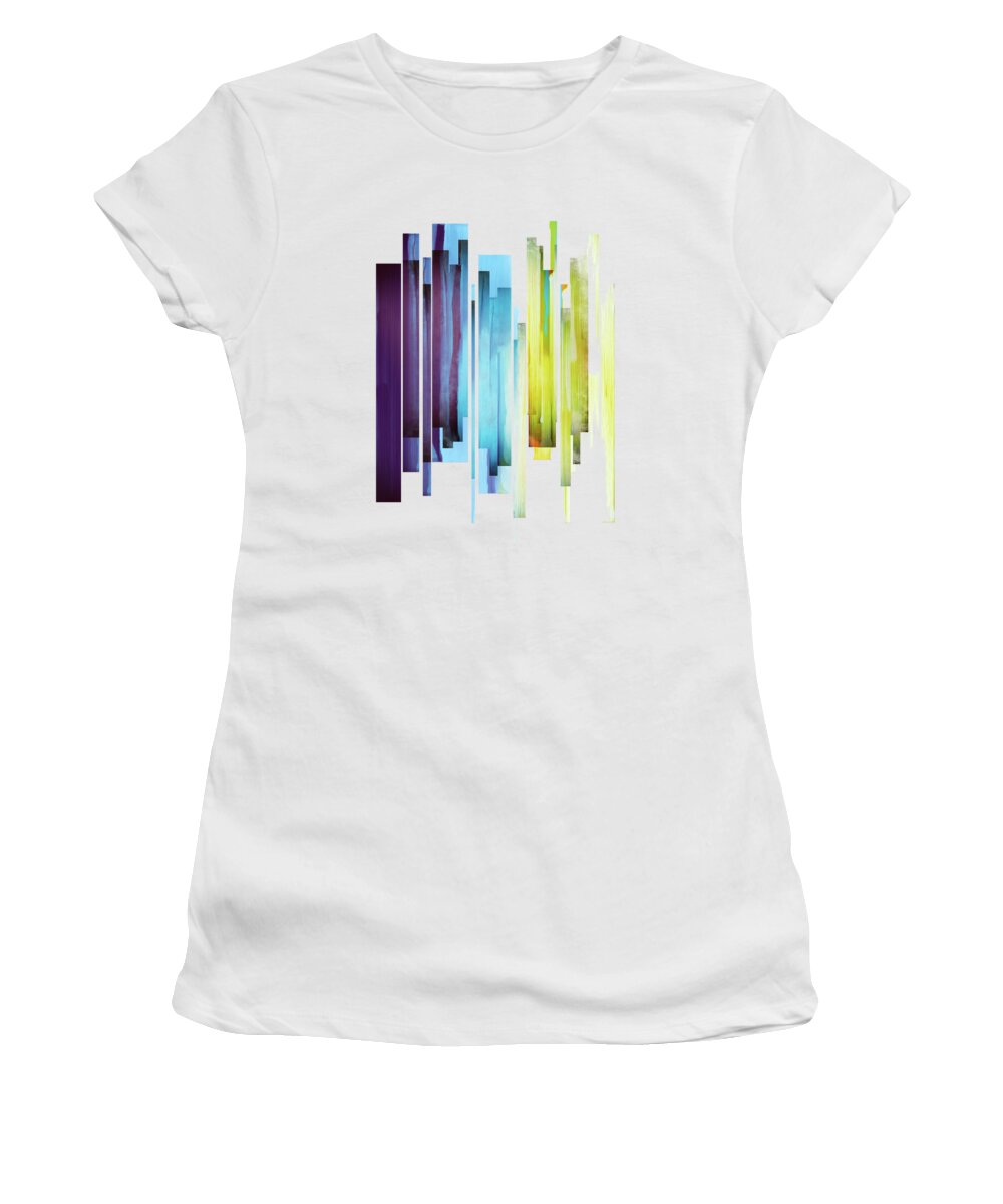 Intensity Women's T-Shirt featuring the digital art Intensity by Katherine Smit