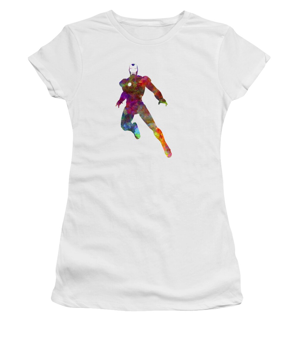 Iron man 20 in watercolor Women's T Shirt