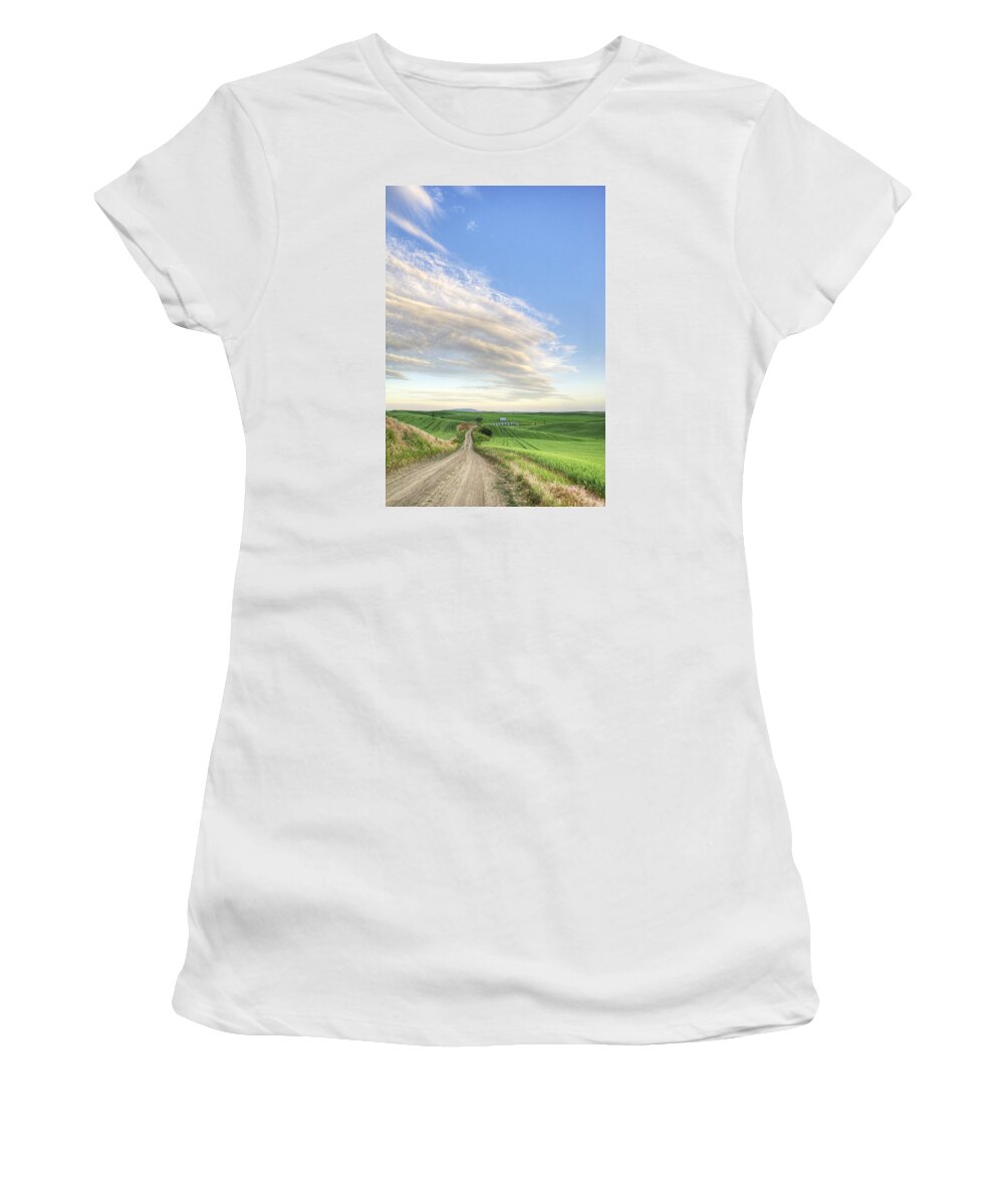 Outdoors Women's T-Shirt featuring the photograph June Afternoon by Doug Davidson