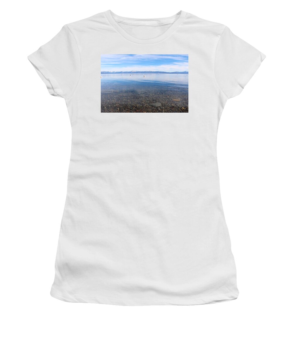 Lake Tahoe Women's T-Shirt featuring the photograph Lake Tahoe by Maria Jansson