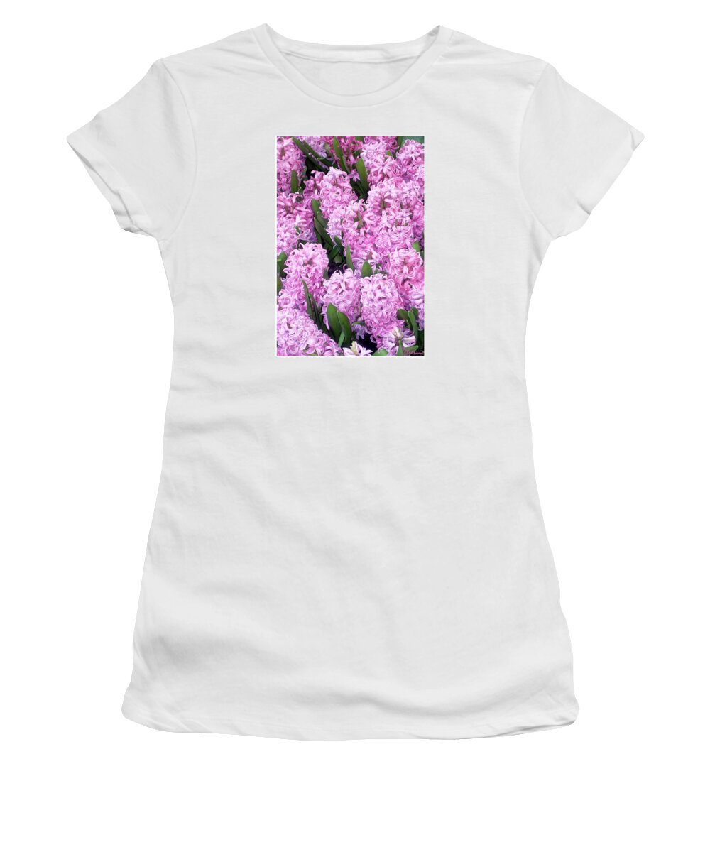 Lavender Women's T-Shirt featuring the photograph Lavender by Peggy Dietz