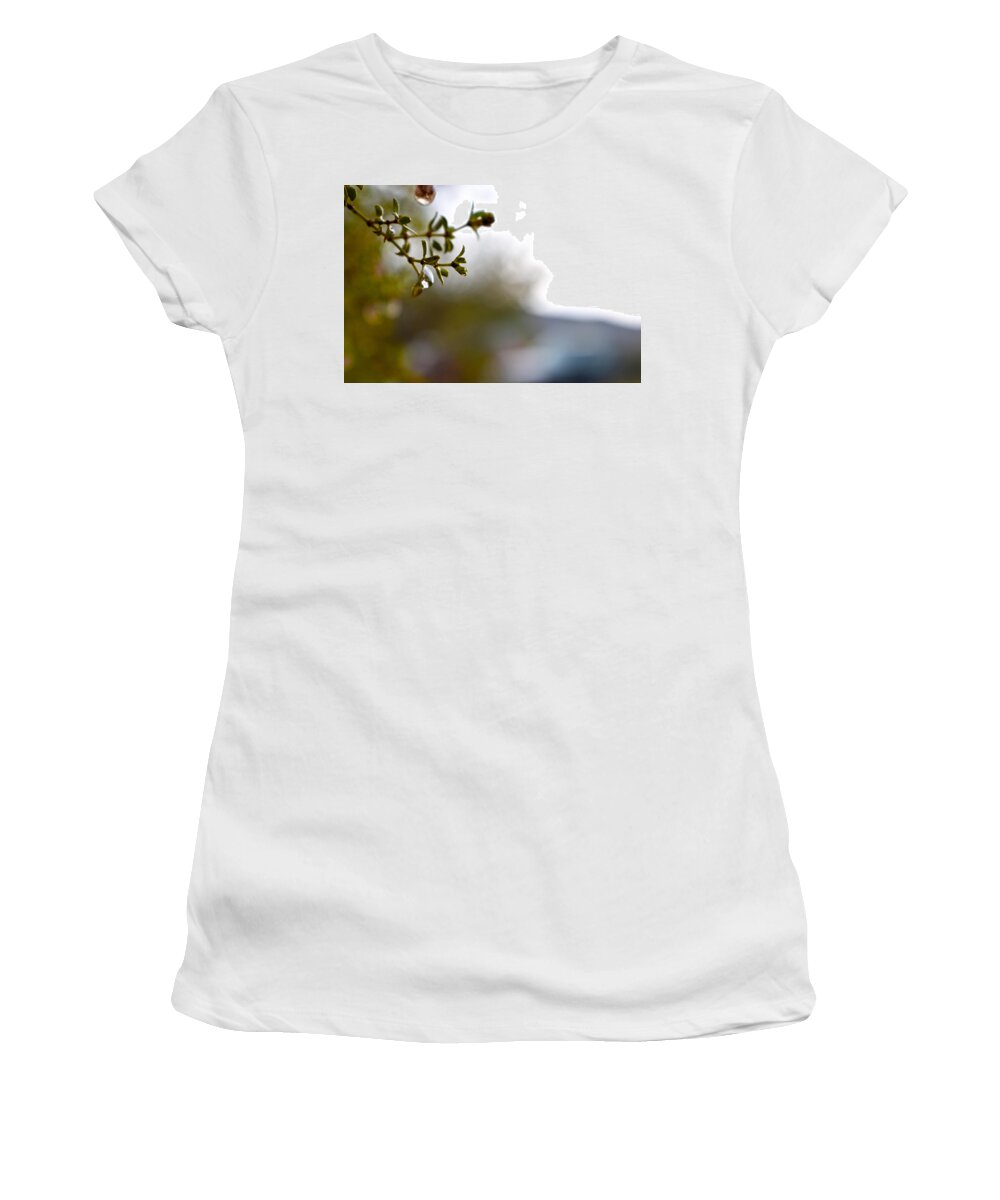 Rain Women's T-Shirt featuring the photograph Life by Melisa Elliott