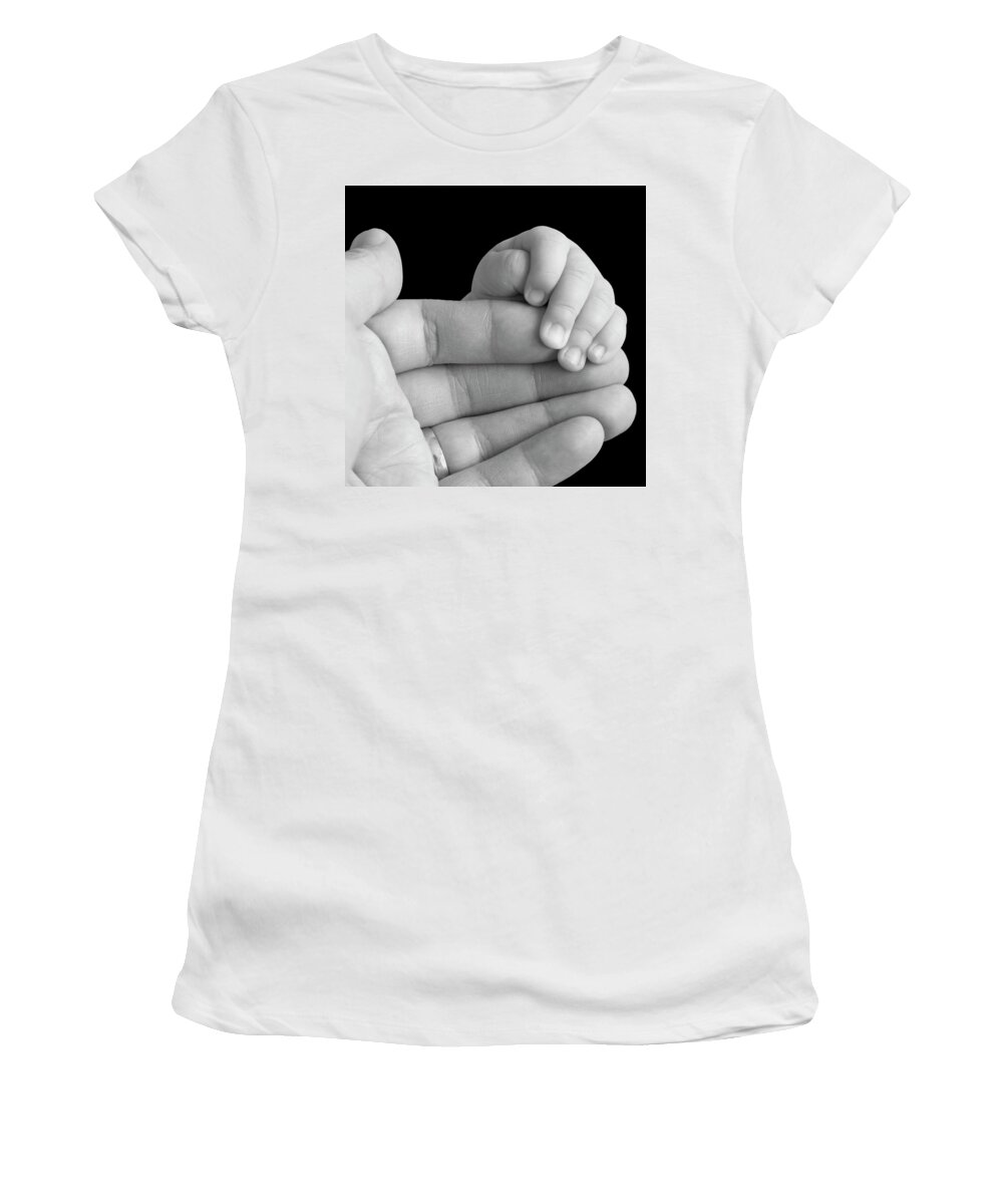 Hand Women's T-Shirt featuring the photograph Little Hand by Ian Middleton