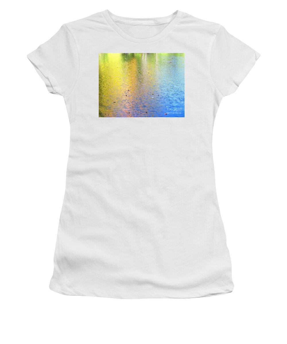 Water Women's T-Shirt featuring the photograph Love Calls Unceasingly by Sybil Staples